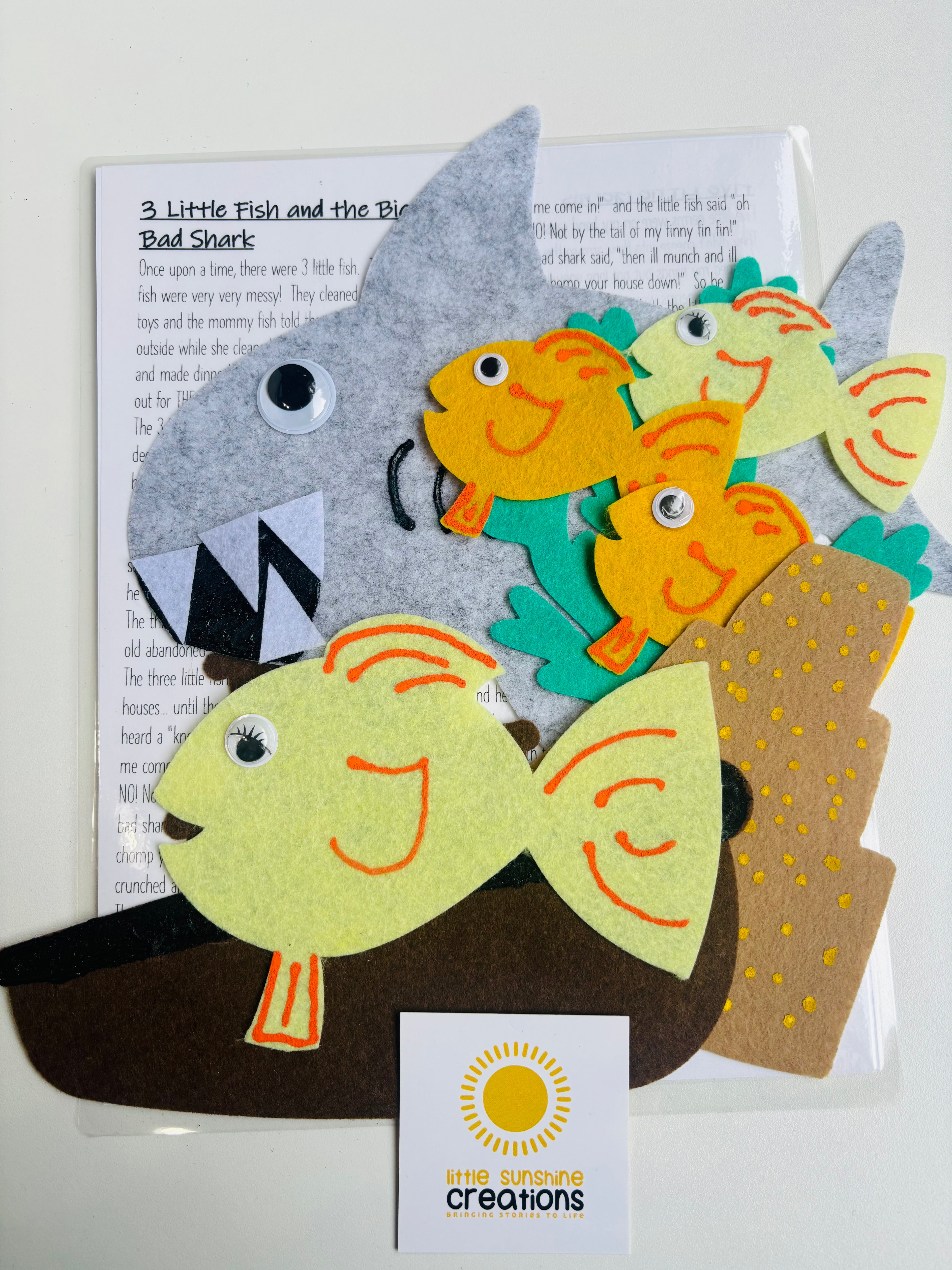 Three Little Fish and the Big Bad Shark